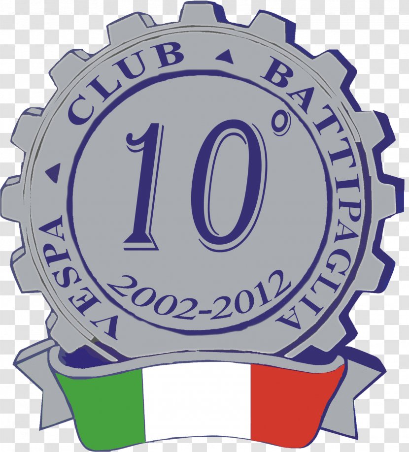 Vespa Club Battipaglia Brand Logo Font - Industrial Design Transparent PNG