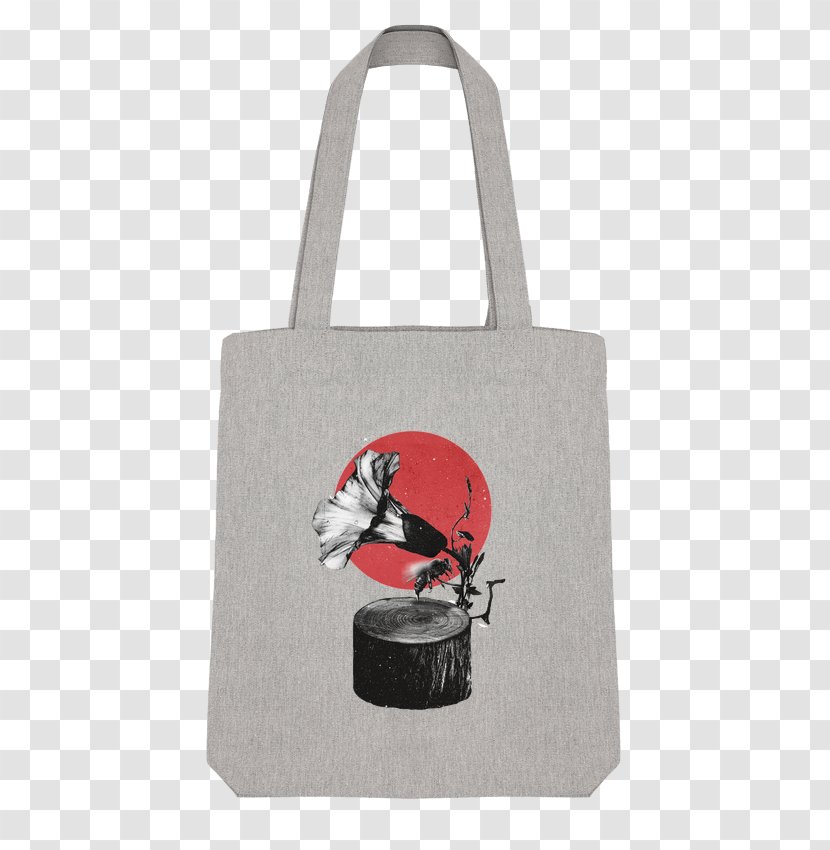 Tote Bag T-shirt Handbag Collar - Tshirt - Gramophone Transparent PNG