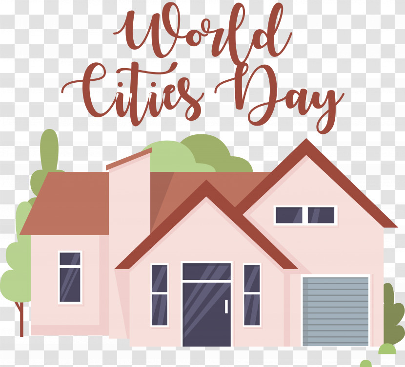 World Cities Day City Building House Transparent PNG