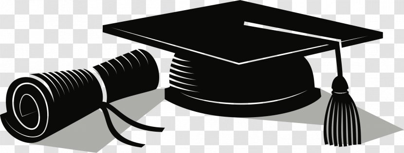 Square Academic Cap Graduation Ceremony Diploma Clip Art - Label Transparent PNG