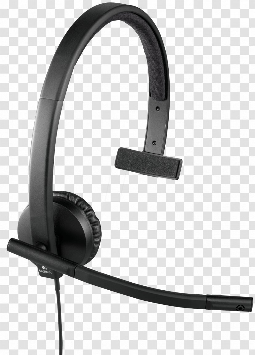 Logitech Usb H570e Corded Doubleear Headset 981000574 Headphones Transparent PNG