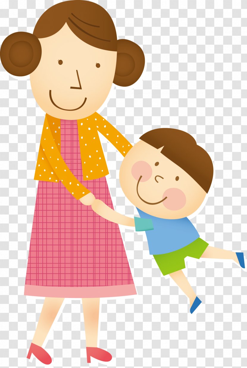 Vector Graphics Clip Art Child Image Mother - Smile Transparent PNG