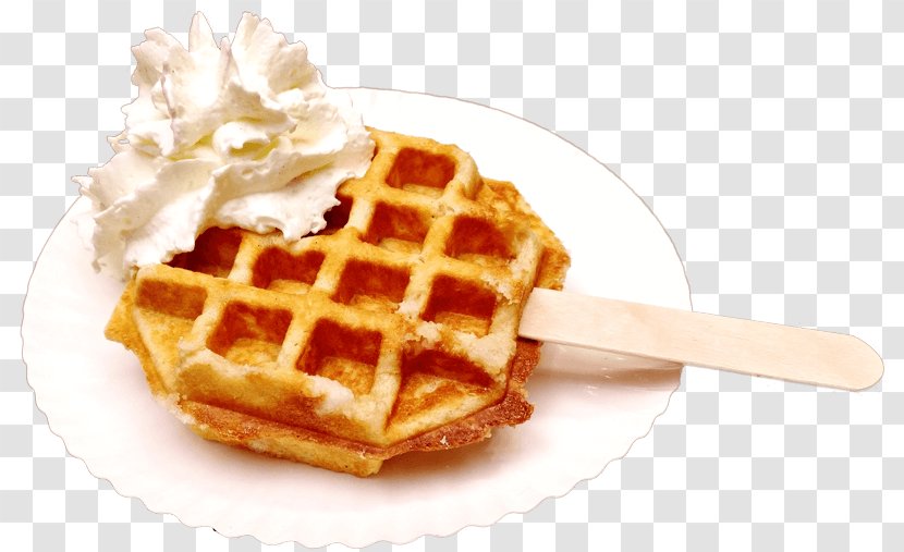 Belgian Waffle Cuisine Chocolate Belgium - Slush Transparent PNG