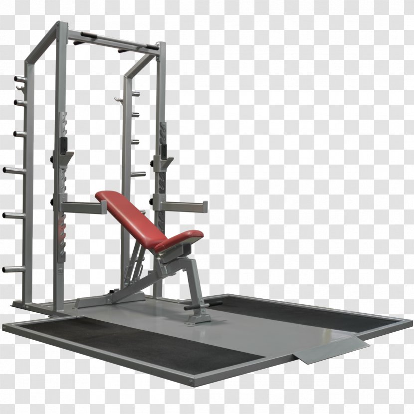 Olympic Weightlifting Fitness Centre Weight Training Power Rack Physical Strength - Furniture Transparent PNG