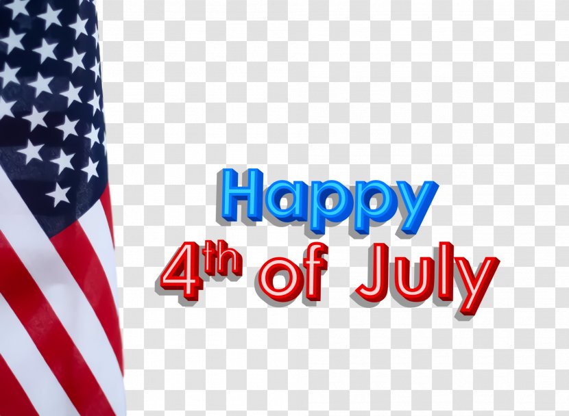 Happy Independence Day Text - Of - Holiday Memorial Transparent PNG
