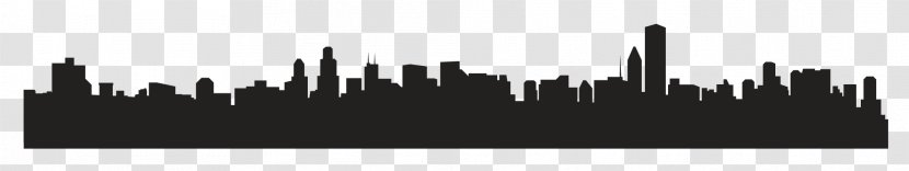 New York City Skyline Silhouette Clip Art - Free Content - Gotham Cliparts Transparent PNG