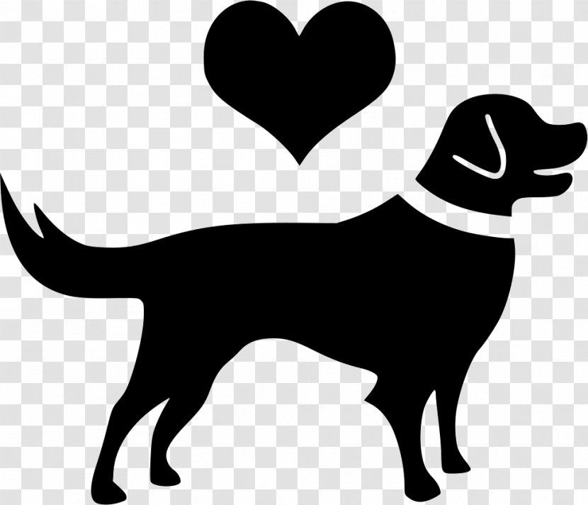 Puppy Golden Retriever Companion Dog Breed Pet - Silhouette Transparent PNG