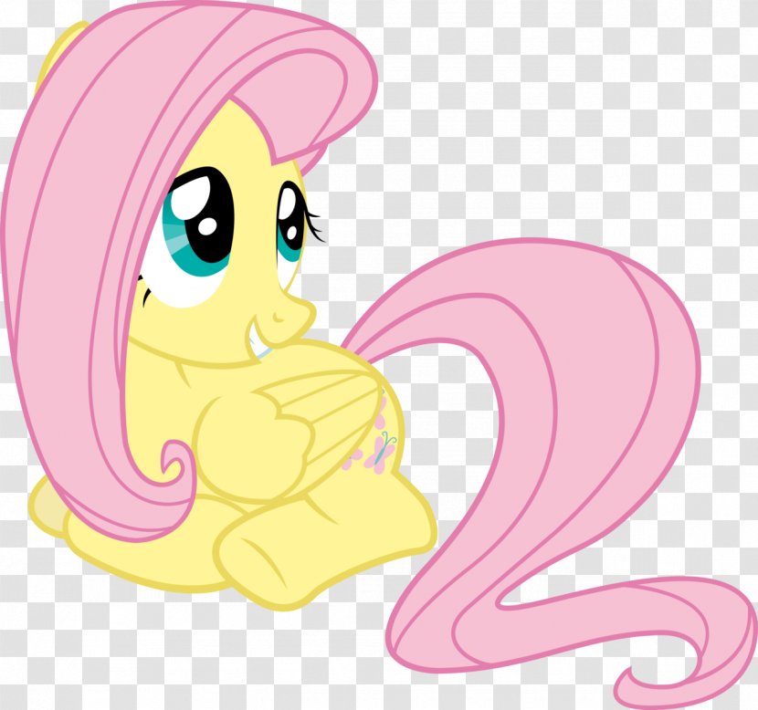 Fluttershy Pinkie Pie Pony Twilight Sparkle Rarity - Heart - Flutter Transparent PNG