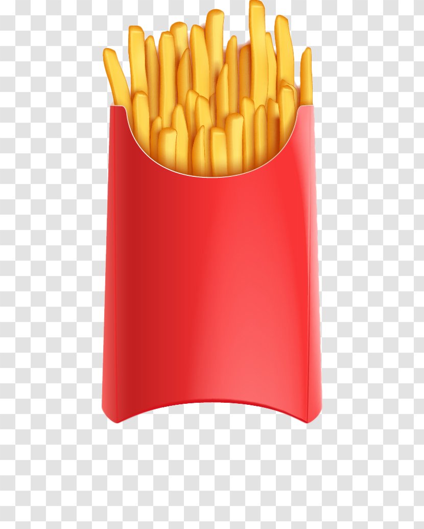 French Fries Fast Food Hamburger Pizza Frying - Hand Drawn Cartoon Transparent PNG