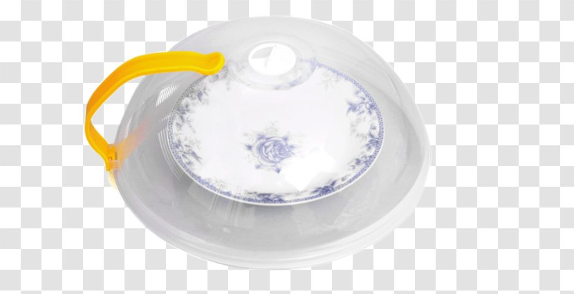 Microwave Oven Lid Plate Food Splatter Guard - Cover Version - One Hundred Dew Oil Cap Transparent PNG