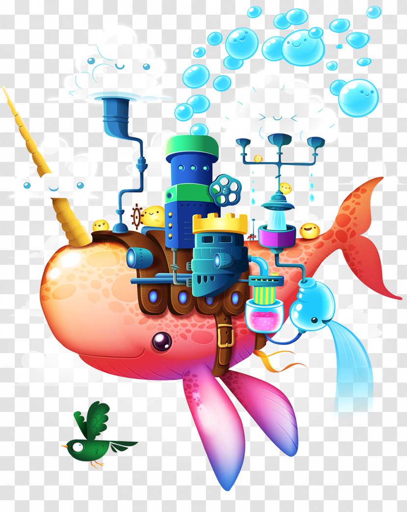 Drawing Concept Art Behance Illustration - Technology - Submarine Yacht Transparent PNG