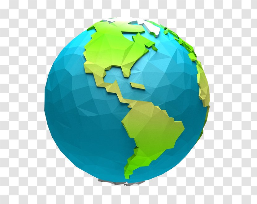 Globe World Animation Cartoon - Drawing - Blue Earth Transparent PNG