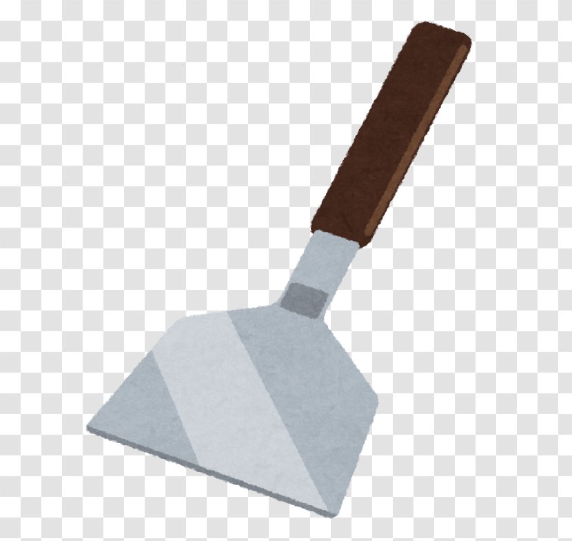 Okonomiyaki Monjayaki Spatula こて Trowel - Tool - Taj Transparent PNG