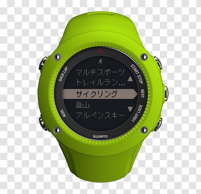 Suunto Ambit3 Run Peak Sport Oy GPS Watch - Accessory Transparent PNG