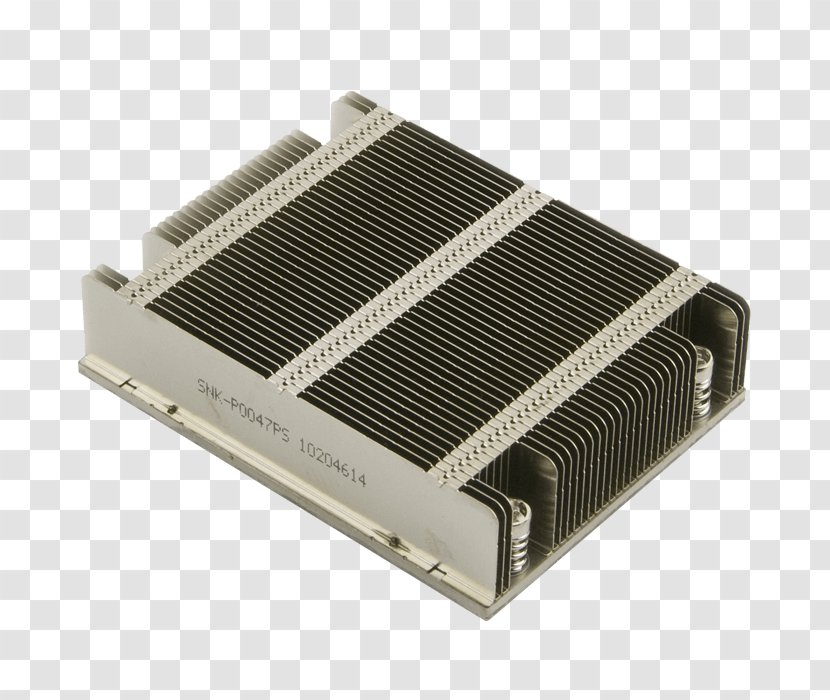 Heat Sink Central Processing Unit Super Micro Computer, Inc. LGA 2011 Computer Servers - Hardware Transparent PNG