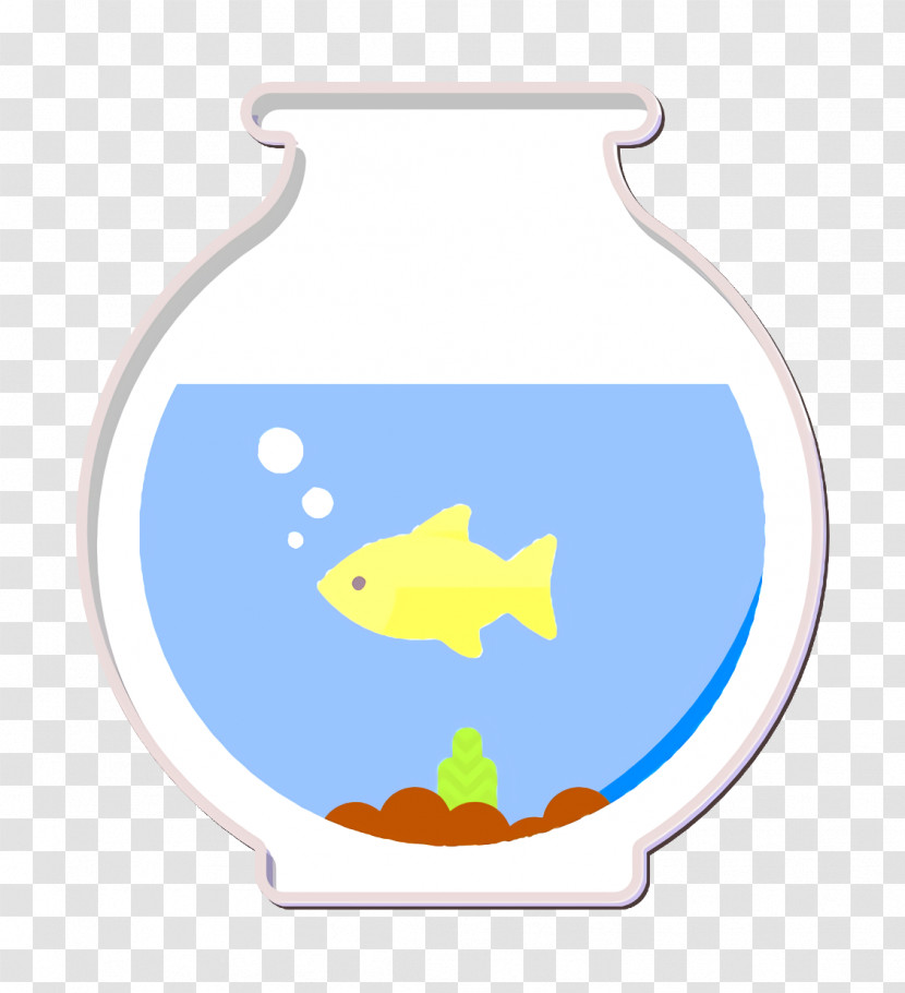 Aquarium Icon Home Elements Icon Fish Icon Transparent PNG