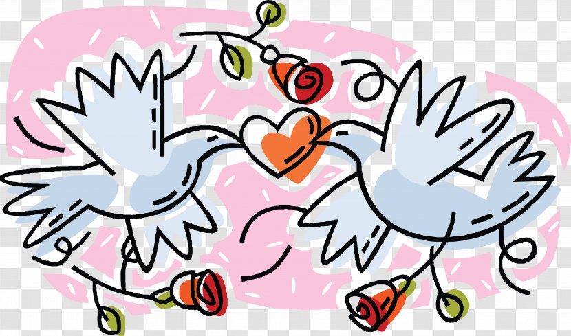 International Day Of Peace School Non-violence And Drawing Conte Clip Art - Heart - Dove Illustrator Transparent PNG
