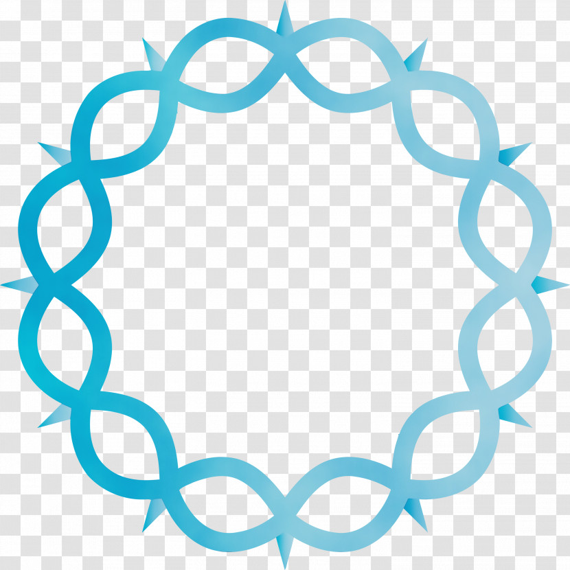 Turquoise Teal Aqua Circle Transparent PNG