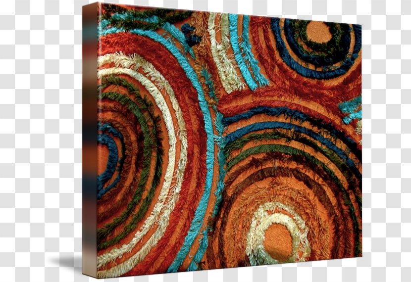 Spiral Circle Textile Pattern Transparent PNG