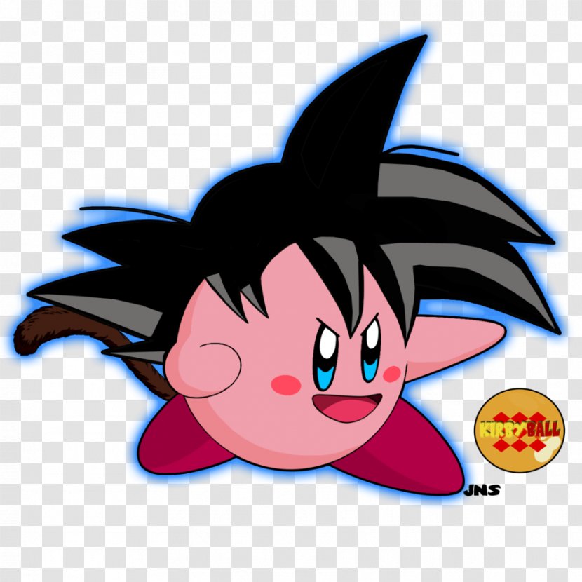 Goku Kirby's Adventure Trunks Majin Buu - Cartoon Transparent PNG