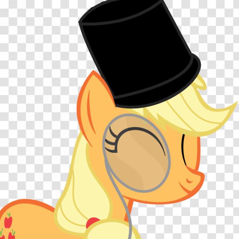 Applejack Rarity Pony Rainbow Dash Pinkie Pie - Hat - My Little Transparent PNG