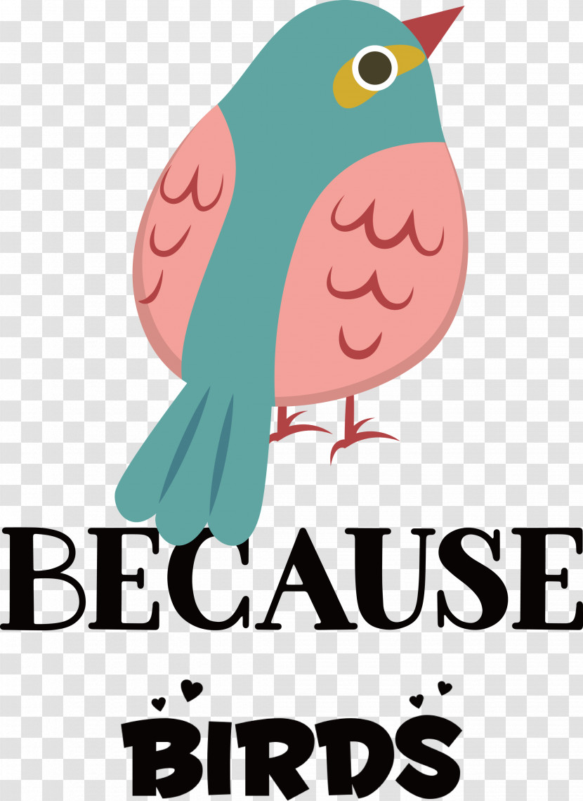 Because Birds Bird Animal Transparent PNG