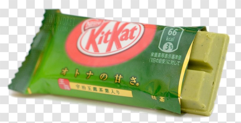 Matcha Green Tea Kit Kat Uji - Ice Transparent PNG