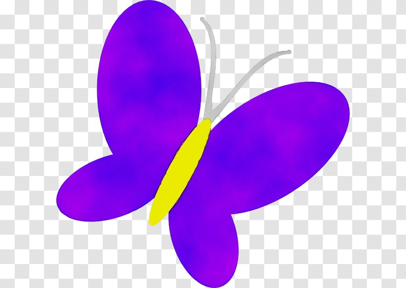 Violet Butterfly Purple Clip Art Moths And Butterflies - Petal Logo Transparent PNG