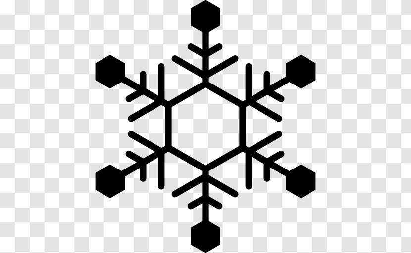 Snowflake Hexagon Shape Pattern Transparent PNG