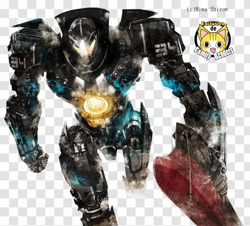 Godzilla Film Kaiju Mecha Gipsy Danger - Poster Transparent PNG