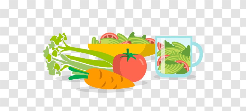 Leaf Vegetable Vegetarian Cuisine Food Fruit - Fruits And Veggies Transparent PNG