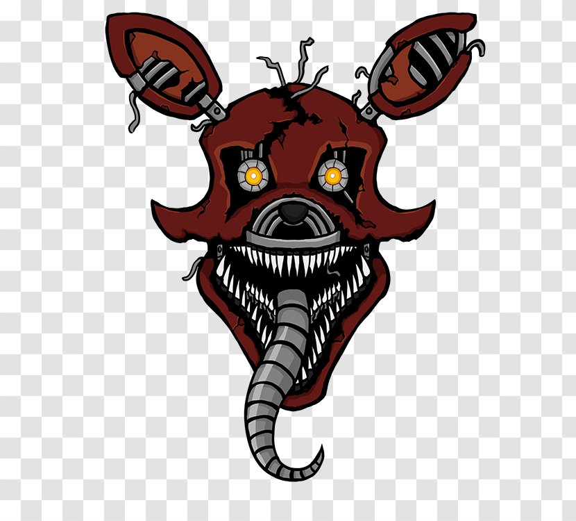 Five Nights At Freddy's 4 Clip Art - Nightmare Foxy Transparent PNG