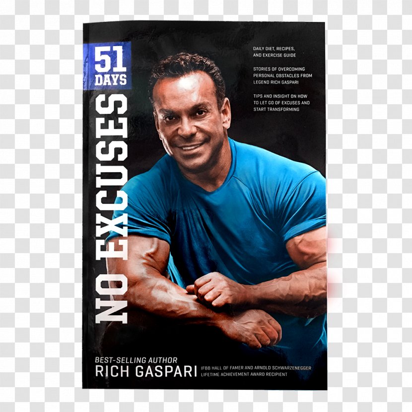 Rich Gaspari 51 Days: No Excuses Amazon.com E-book - Amazoncom - Book Transparent PNG