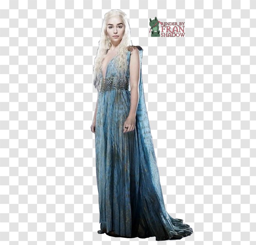 Daenerys Targaryen Game Of Thrones Gown Dress House - Cartoon Transparent PNG