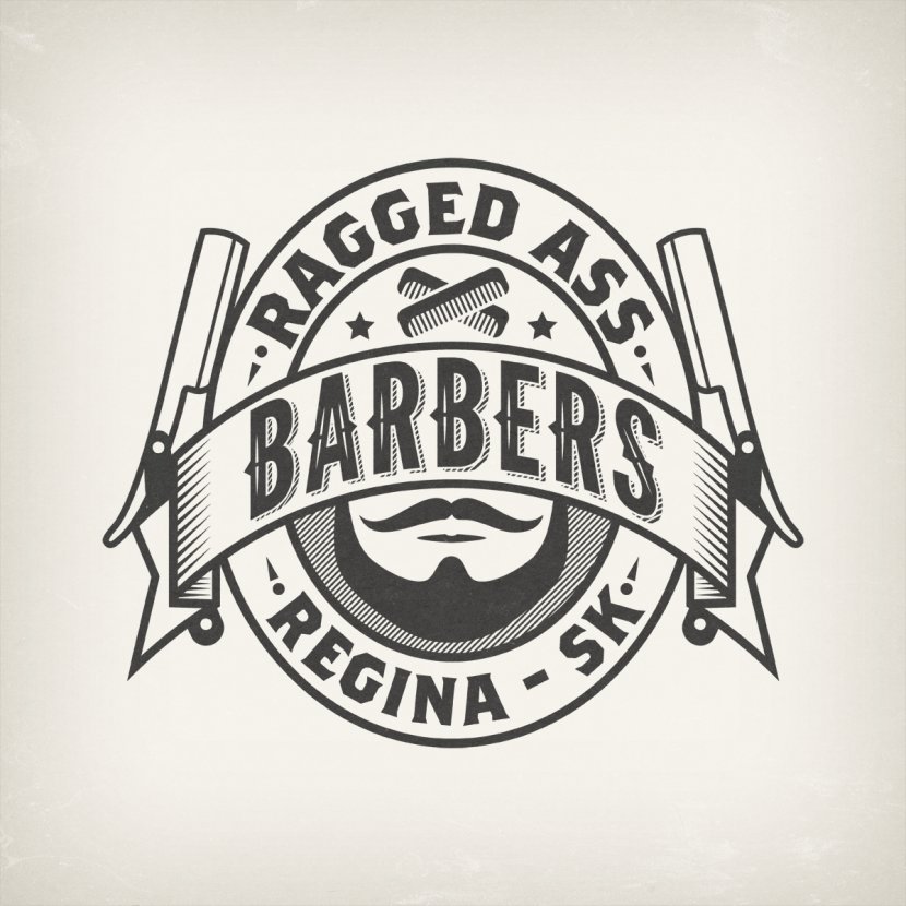 Logo Graphic Design Drawing - Barber Transparent PNG