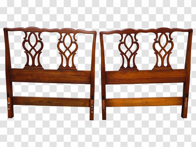 Headboard Furniture Table Chairish - Mahogany Chair Transparent PNG