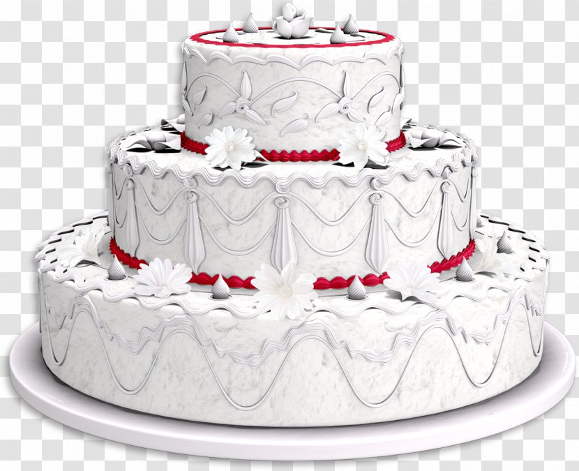 Wedding Cake Torte Birthday Sponge Frosting & Icing - Pasta Transparent PNG