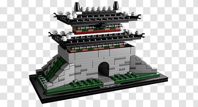 Namdaemun Lego Architecture Toy Frank Lloyd Wright's Robie House - Amazoncom Transparent PNG