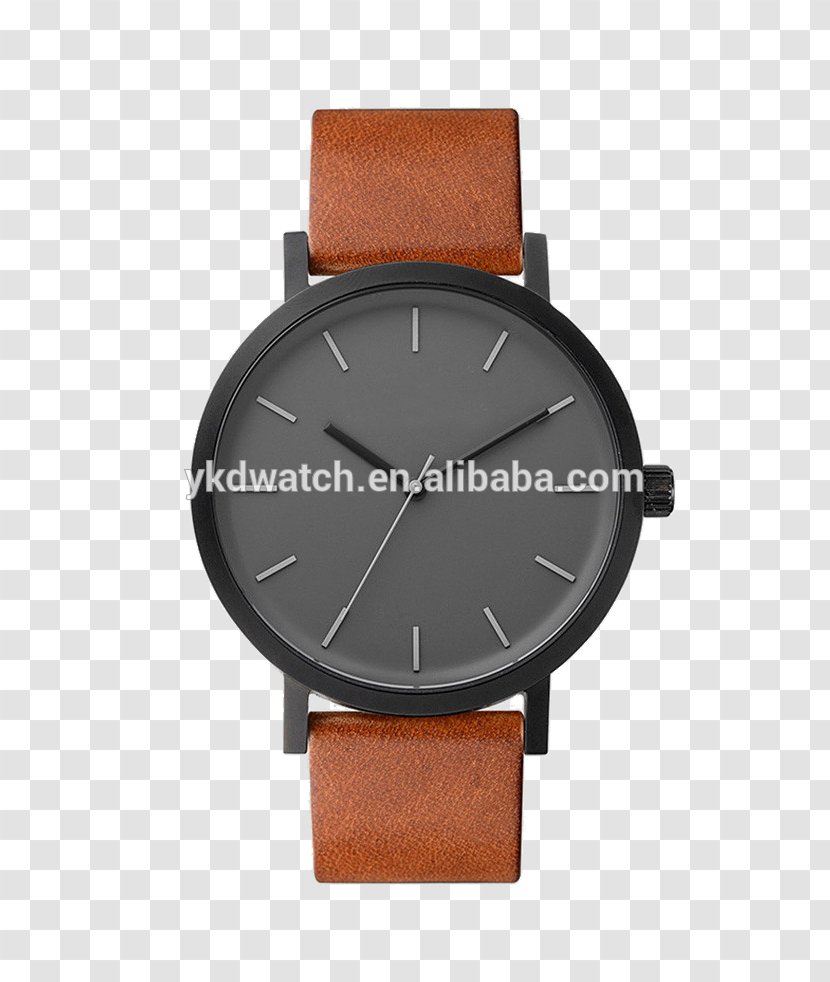 Watch Strap Skeleton Leather - Quartz Clock - Buy Gifts Transparent PNG