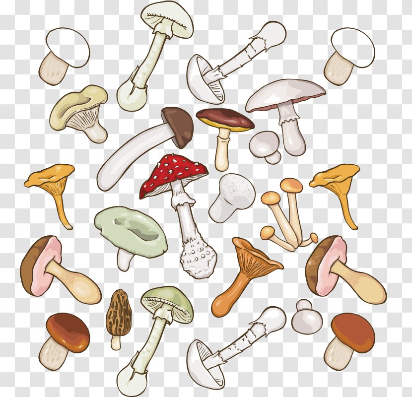 Mushroom Fungus Clip Art - Watercolor Painting - Mushroom,fungus Transparent PNG