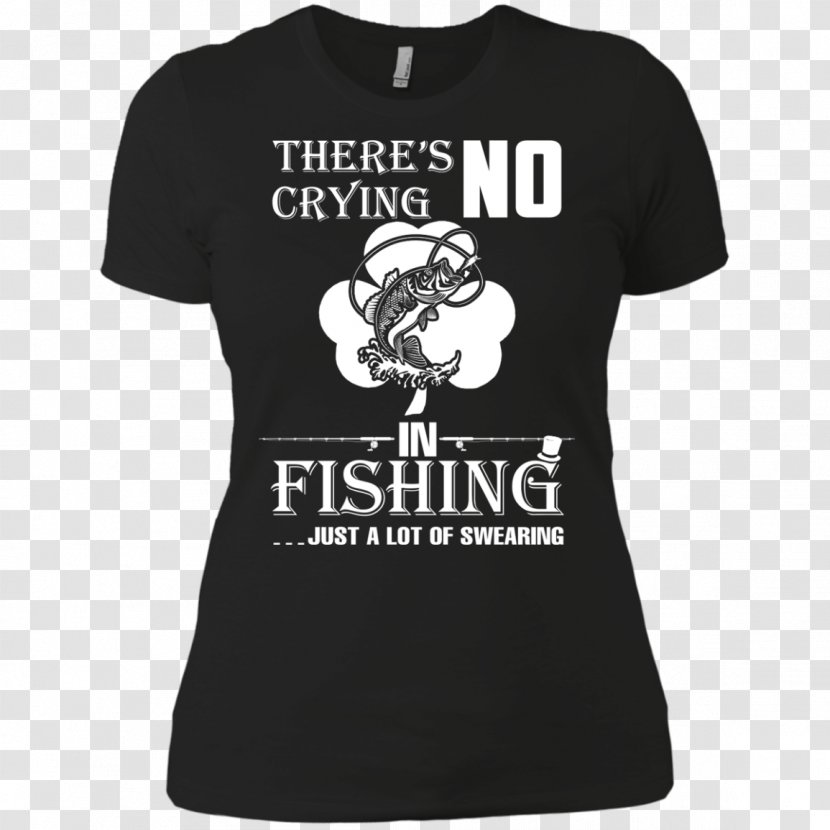 T-shirt Hoodie Top Sleeve - Silhouette - Woman Fishing Transparent PNG