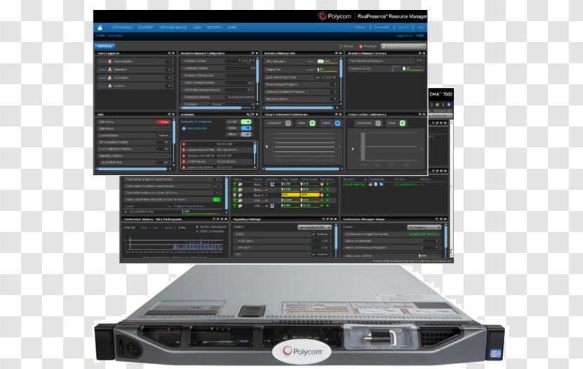 Computer Servers Polycom Virtualization System Software Transparent PNG