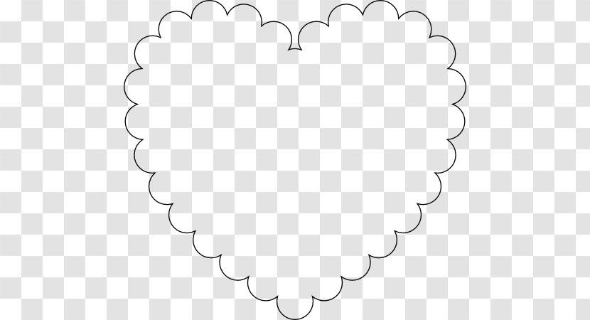 Heart Silhouette White Clip Art - Tree Transparent PNG