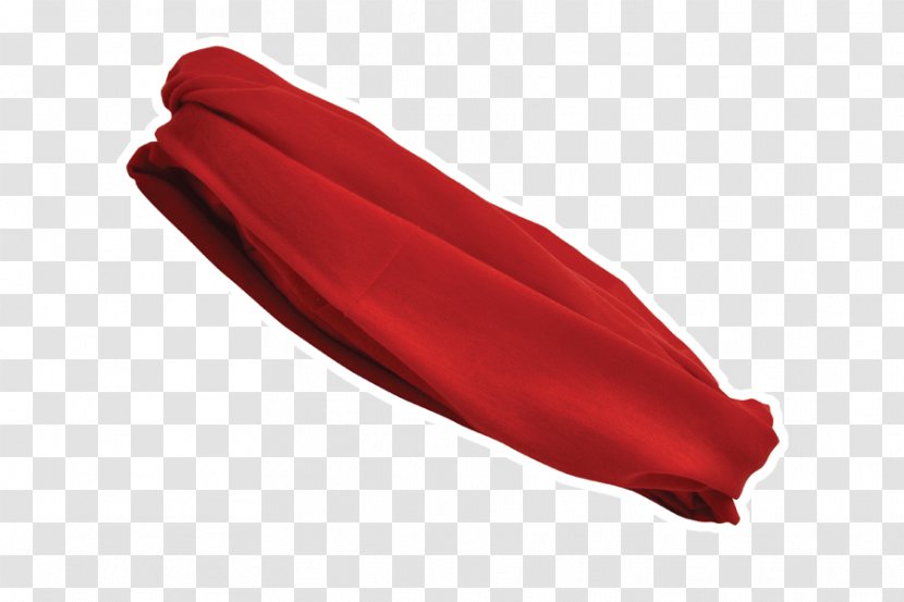 Scarf Red Kerchief Cap Headgear - Polyester - De Transparent PNG