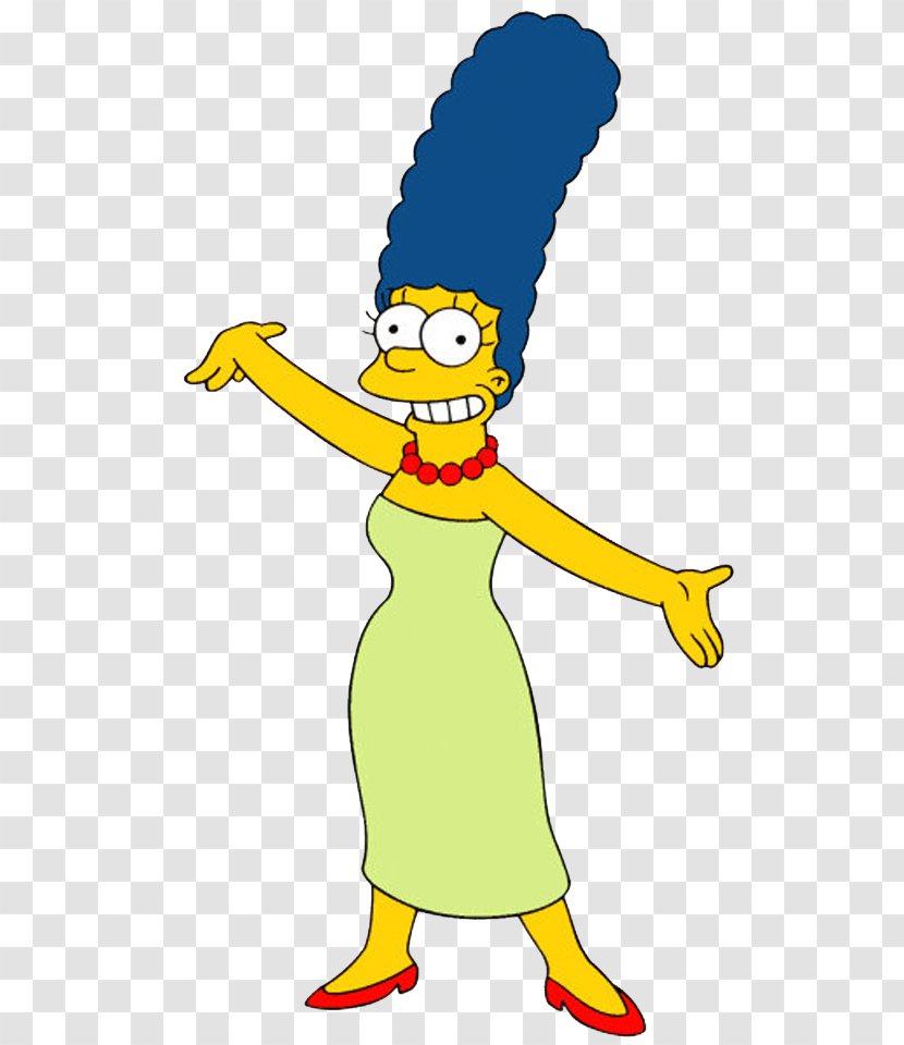 Marge Simpson Bart Homer Lisa Maggie - Transparent Background Transparent PNG