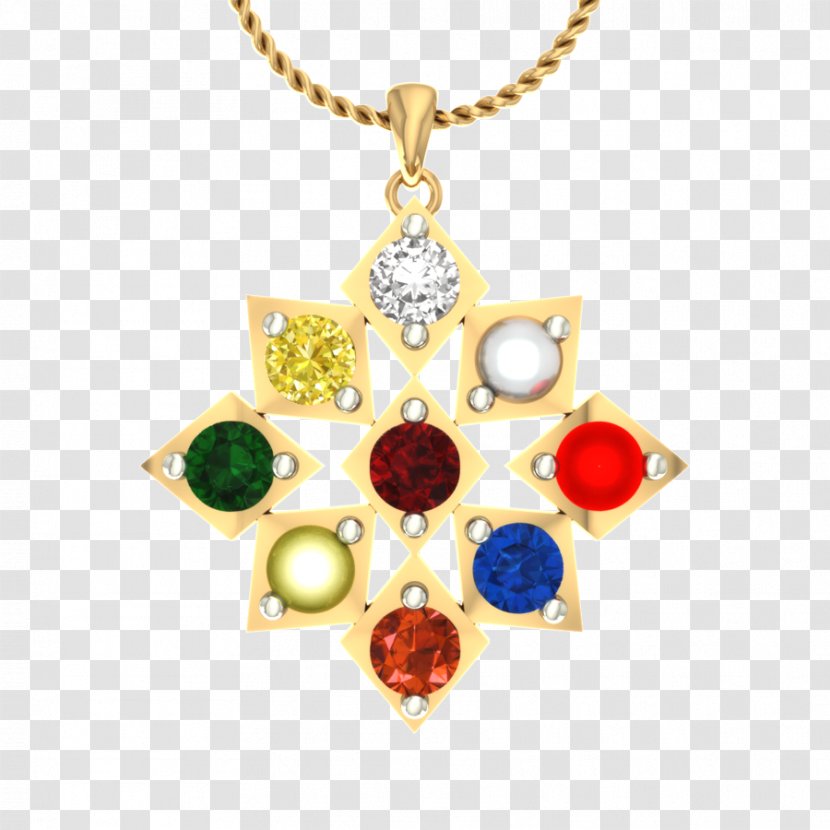 Locket Gemstone Navaratna Jewellery Charms & Pendants - Gold Transparent PNG