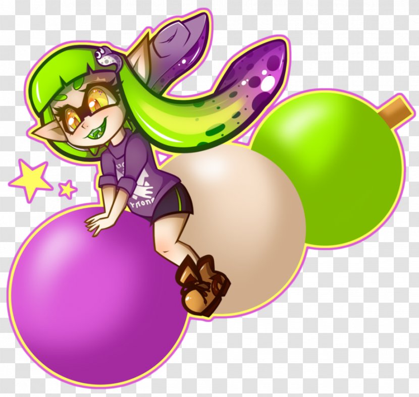 Splatoon Nintendo Sister I Like It Clip Art - Watercolor - Dango Transparent PNG