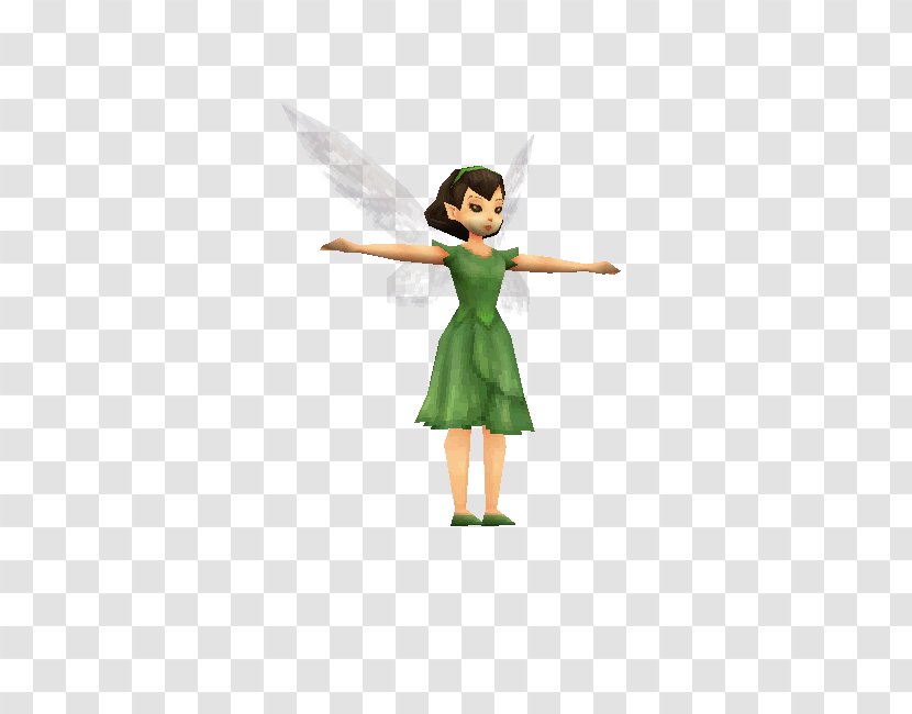 Fairy Green Figurine Angel M - Wing Transparent PNG