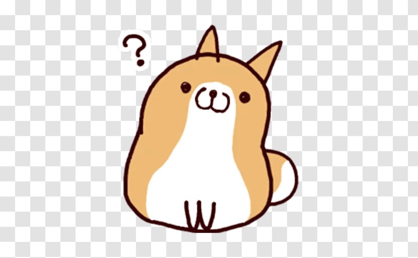 Shiba Inu Sticker Telegram Cat LINE - Marutaro Transparent PNG