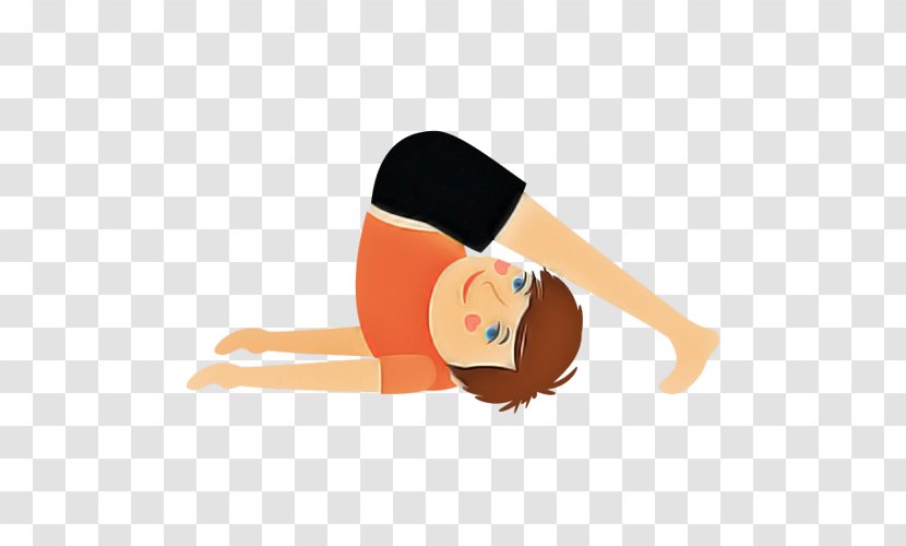 Orange - Elbow - Yoga Transparent PNG